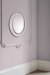 Laura Ashley Evie Oval Mirror